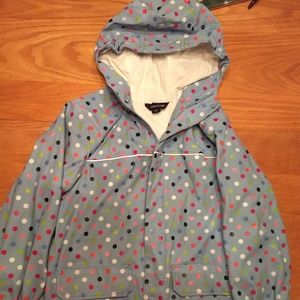Girl's rain jacket Land's end